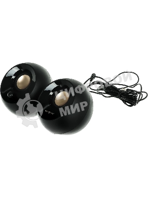 Акустическая система Creative PEBBLE PLUS 2.1 черный 8Вт