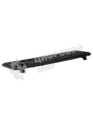 Клавиатура проводная Oklick 180M, PS/2, черный