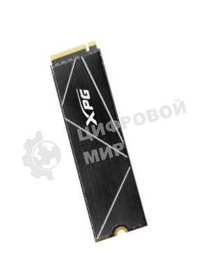 Накопитель SSD ADATA XPG BLADE S70, 4Tb, PCIe 4.0 x4, M.2 2280, NVMe, R/W 7400/6600, с радиатором