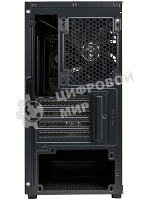 Компьютерный корпус XASTRA A307M 2BK SI Black mATX/Mesh/Metal left panel/2x120мм PWM FC black fans/A307M-2FC12BK-SI