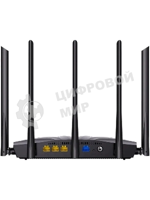 Двухдиапазонный гигабитный Wi-Fi 6 роутер Tenda RX2 Pro AX1500, до 300 Мбит/с на 2,4 ГГц + до 1201 Мбит/с на 5 ГГц