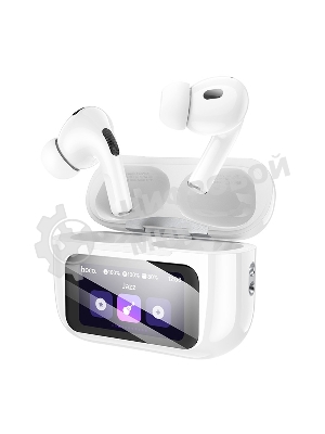 Наушники TWS Hoco EW72 Lite белый, внутриканальные, Bluetooth, до 4 ч.