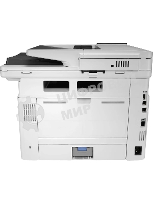 МФУ лазерное HP LaserJet Enterprise M430f (3PZ55A), A4, ч/б, печ. до 40 стр/мин., скан. до 29 стр/мин., 1200 x 1200 dpi (печать) 600x600dpi (скан), USB, RJ-45, Air Print, Mopria