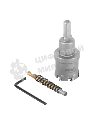 Коронка по металлу Denzel твердосплавная, 32 мм