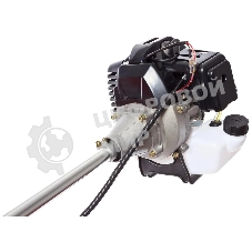 Триммер бензиновый RedVerg Gb52C. 2,2кВт/3,0л.с; 51,7 куб.см, прямая неразъемная штанга, велосипедная рукоятка, диск 3х лоп.- 255х25,4