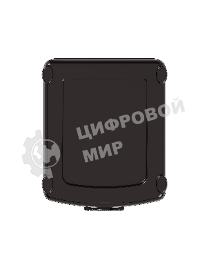 Комод Альтернатива М6498 Эконом, 5 секций, черный