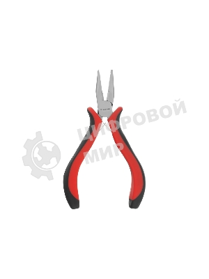 Длинногубцы Matrix mini 130 мм Ni прямые, авторазжим, двухкомпонентные рукоятки