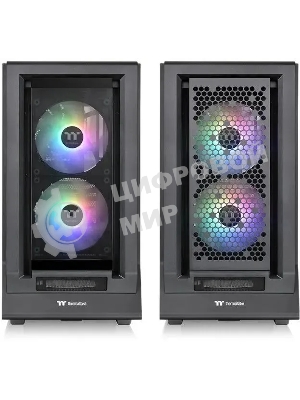 Компьютерный корпус Thermaltake Ceres 350 MX черный без БП E-ATX 2x140мм 2xUSB 3.0 audio bott PSU