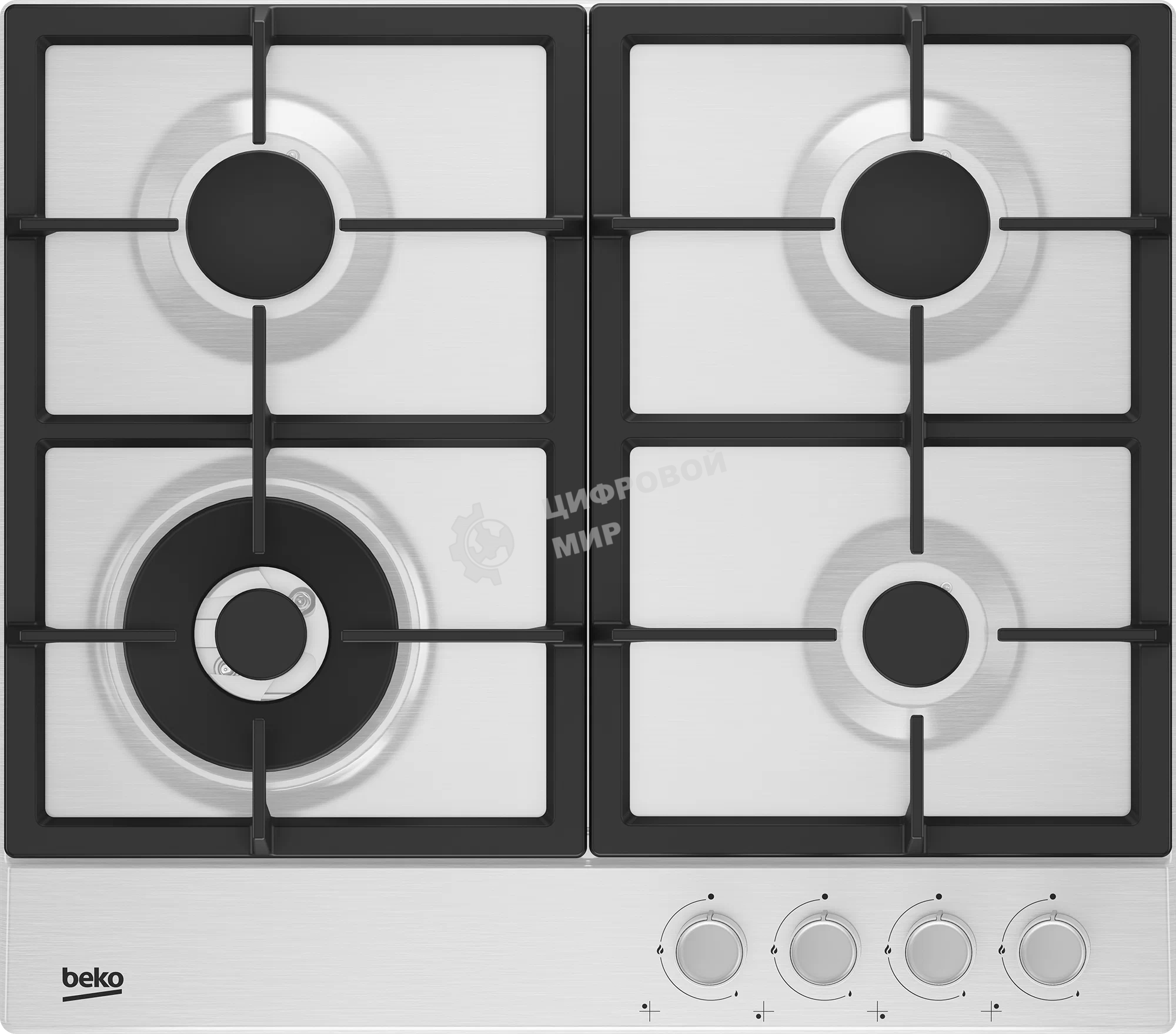 Газовая варочная поверхность Beko BHGM6422K5WW (7751688409) белый