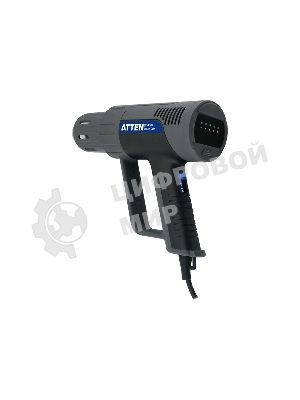 Фен технический ручной цифровой Atten ST-2308 230В, 2100 Вт, 50-650℃, светодиодное меню