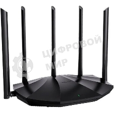 Двухдиапазонный гигабитный Wi-Fi 6 роутер Tenda RX2 Pro AX1500, до 300 Мбит/с на 2,4 ГГц + до 1201 Мбит/с на 5 ГГц