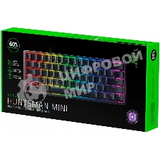 Клавиатура Razer Huntsman Mini проводная, USB, чёрный