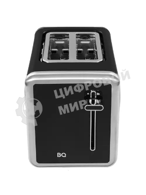Тостер BQ T4002, 850 Вт, 7 степеней поджаривания, стальной/черный