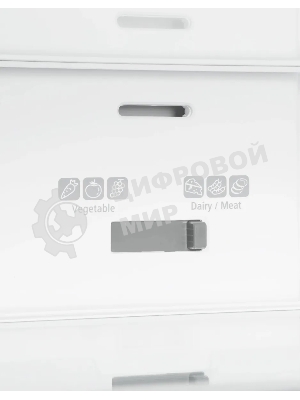 Холодильник Hitachi R-W660PUC7 GGR серый двухкамерный 396/144л морозилка сверху No Frost, Side by Side