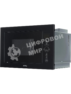 Встраиваемая микроволновая печь Korting KMI 825 TGN черный, 25 л, 900 Вт, переключатели - сенсор