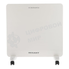 Конвектор электрический Rexant белый, 1000 Вт, 15 м2, электронный термостат