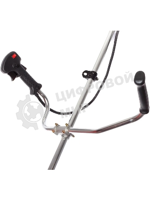 Триммер бензиновый RedVerg Gb52C. 2,2кВт/3,0л.с; 51,7 куб.см, прямая неразъемная штанга, велосипедная рукоятка, диск 3х лоп.- 255х25,4