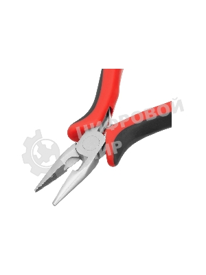 Длинногубцы Matrix mini 130 мм Ni прямые, авторазжим, двухкомпонентные рукоятки