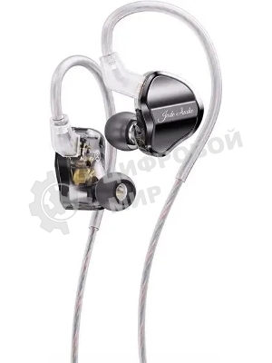 Проводные наушники FiiO JD1 черный, внутриканальные, Jack 3.5 мм