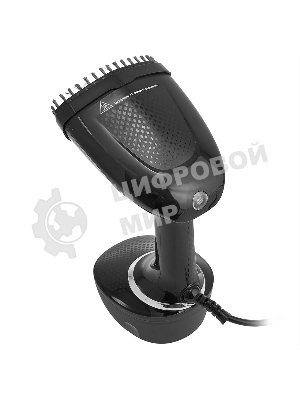 Отпариватель Delta LUX DE-3200P черный, 1500 Вт, 30 г/мин, 400 мл