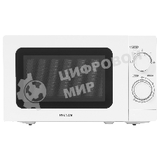 Микроволновая печь Hyundai HYM-M2064 белый, 20 л, 700 Вт, переключатели - поворотный механизм