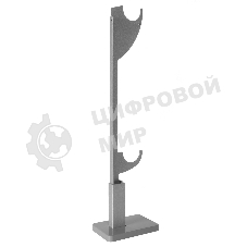 Напольный кронштейн Pianoforte 300, серебристый