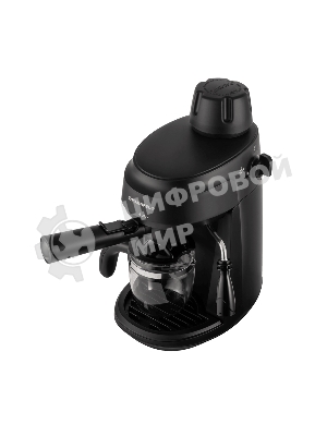 Кофемашина рожковая Maunfeld MF-733BK черный, исп. кофе - молотый, 0.24 л, 870 Вт, 4 бар