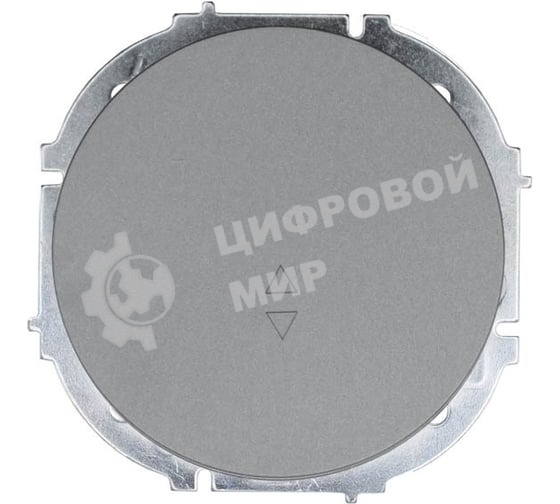 Выключатель проходной 1-кл. СП OSEN 10А IP20 механизм серый матовый LEZARD 743-7488-105