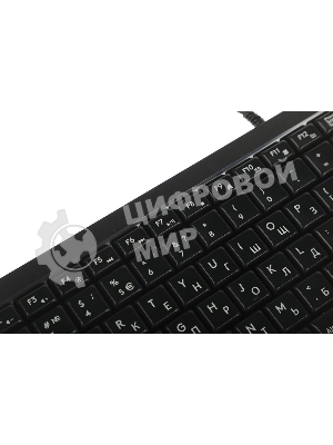 Комплект клавиатура+мышь A4Tech FStyler F1512 проводной, USB, 1200 DPI, черный