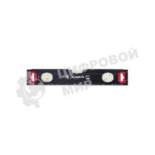 Уровень алюминиевый Matrix, усиленный, фрезерованный, 3 глазка, 400 мм