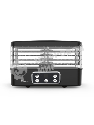 Сушилка для овощей и фруктов Blackton Bt FD1112 Black, Мощность 240 Вт, Регулировка температуры 35-70 °С, Таймер 1-72 часа