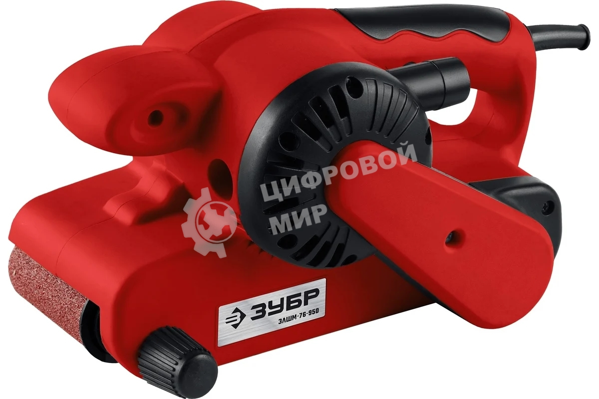 Ленточная шлифовальная шашина Зубр ЗЛШМ-76-950
