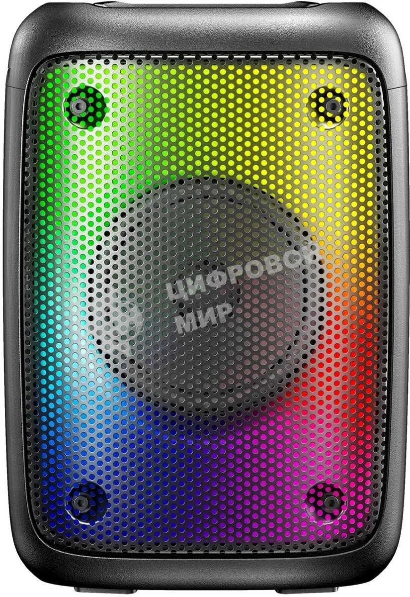 Колонка портативная Hyundai H-PS1006 черный 30 Вт 1.0 BT 10м 1500mAh