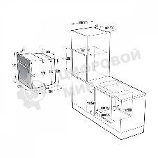 Духовой шкаф Электрический Gorenje BSA6747DGWI черный