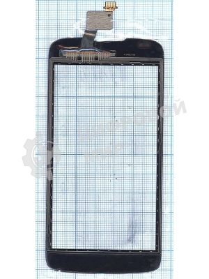 Сенсорное стекло (тачскрин) для Acer Liquid Gallant Duo E350, черное