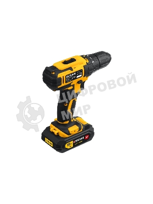 Дрель-шуруповерт аккумуляторная STEHER CD-160-1, Аккумуляторная, 16В, Кейс