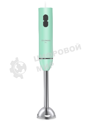 Блендер погружной Starwind SBP1113c 750 Вт, белый/зеленый