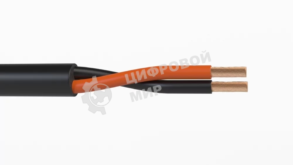 Кабель акустический 300 м, 14 AWG HighFlex, 4.5 мм2, диаметр 8.5мм, медь 84 x 0,2 мм, черный, бухта