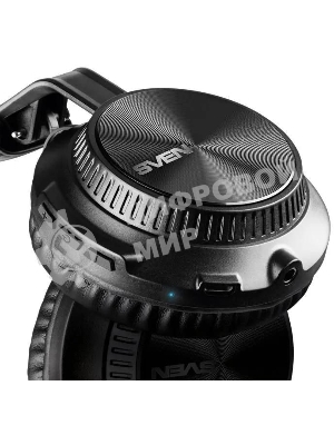 Беспроводные/проводные наушники Sven AP-B630MV черный, полноразмерные, Bluetooth + Jack 3.5 мм, складная конструкция, до 15 ч