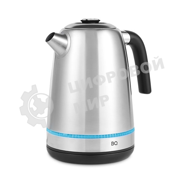 Чайник электрический BQ KT1725SW стальной/черный
