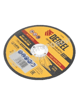 Круг отрезной по металлу Denzel 150 х 1,6 х 22,2 мм, WA46TBF