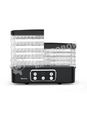 Сушилка для овощей и фруктов Blackton Bt FD1112 Black, Мощность 240 Вт, Регулировка температуры 35-70 °С, Таймер 1-72 часа