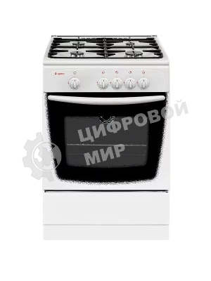 Плита газовая Gefest CG 60М C7 К73 белый, конфорок 4 шт, духовка 63 л, 60 см x 85 см x 60 см