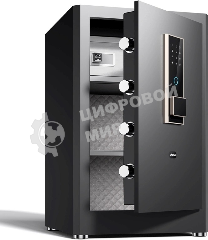 Сейф Deli ET596 600x380x360мм электронный/ключевой/биометрический трейзер