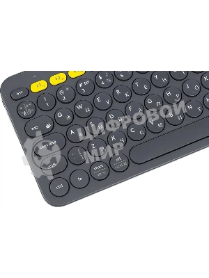 Клавиатура беспроводная Logitech K380, Bluetooth, темно-серый