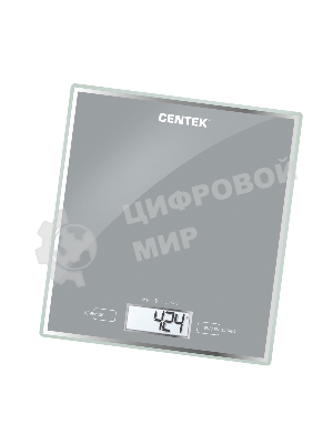 Весы кухонные Centek CT-2462 серебристый