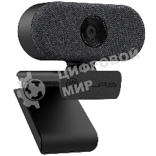 Веб-камера JLab GO 1920x1080, 30 кадр/с, USB Type-A, микрофон, автоосвещение, универсальное крепление