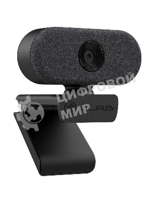 Веб-камера JLab GO 1920x1080, 30 кадр/с, USB Type-A, микрофон, автоосвещение, универсальное крепление