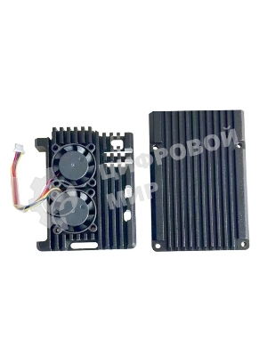 Компьютерный корпус ACD RA787 Metal Aluminum Case with Four-line Double Fans for Raspberry Pi 5