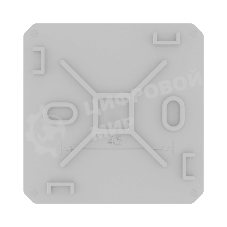 Коробка ответвительная DKC с 8+2 кабельными вводами д.20/20мм, IP55,70х70х40мм